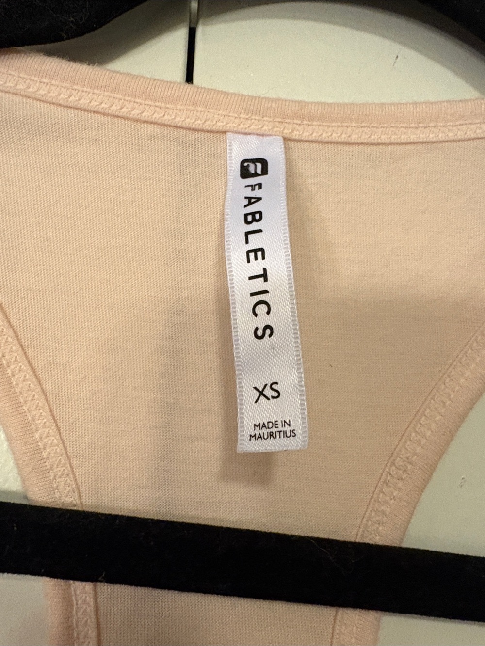 Fabletics Pale Pink Racerback Tank - Picture 2 of 6